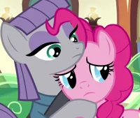 Maud and Pinkie Pie