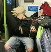 Kirishima and Bakugo