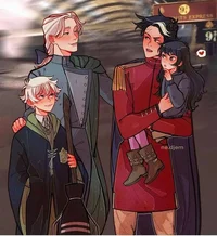 Drarry as parents