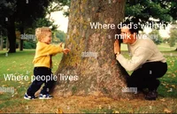 Find dad with milk