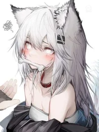 Abused wolf girl