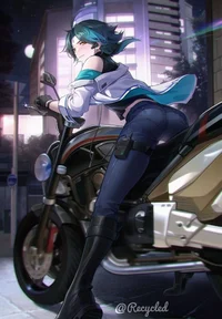 Motorcyclist Xiao