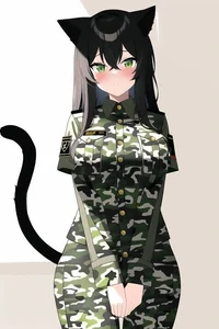 Military Catgirl