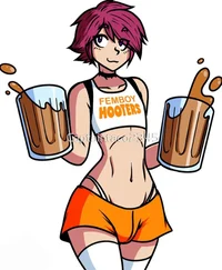 Femboy Hooter Waiter