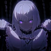Chained girl