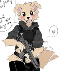 Furry gunfem 