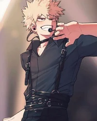 Bakugou cantante 