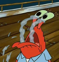 Sad mr Krab