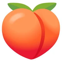 Peach emoji