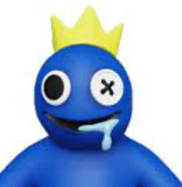 Blue rainbow friends