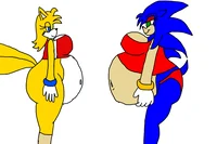 Sonica and Tailsko 