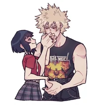 Katsuki and Kyoka