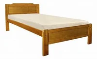 wooden bed
