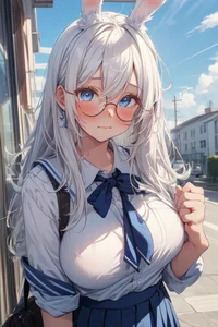 Yandandere bunnygirl