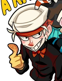 Cuphead - human au