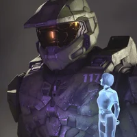 Chief and Cortana