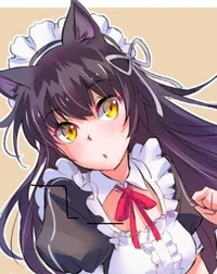 Adult neko maid