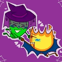 Witch Leafy n Firey