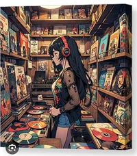 Music Store girl