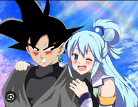 Goku black y aqua