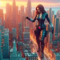 Giantess Black Widow