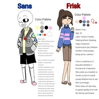 Sans and Frisk