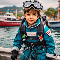 Diver kid 