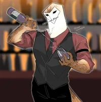 Owl bartender 