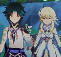 Xiao and Lumine 