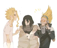 Aizawa All might Mic