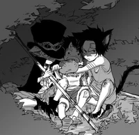 Ace Sabo y Luffy