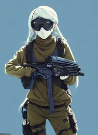 Paintball girl