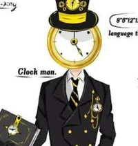 Clock man