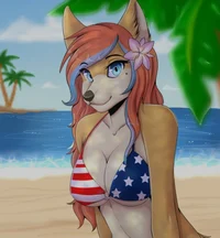 GF beach furry