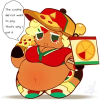 Fat Pizza Cookie