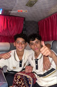 Cr7 Jr and Nawaf