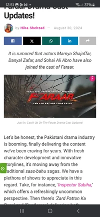 Faraar drama 