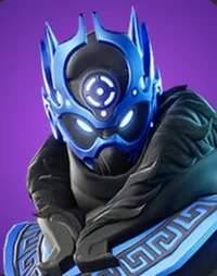 Pie glaciale cobalto