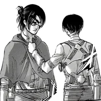 SNK Levi and Hange