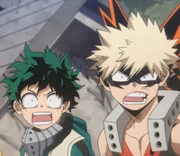 Izuku and Katsuki