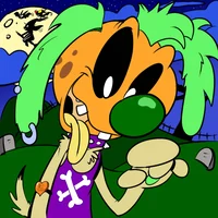 Spyce the jack O dog