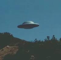 Aliens flying on Sky