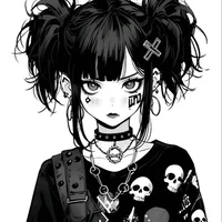 O04- Goth Girl TG