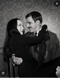 Gomez and Morticia 