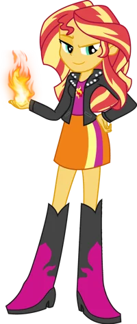 Sunset Shimmer EQG