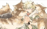 Werewolf bakugou 