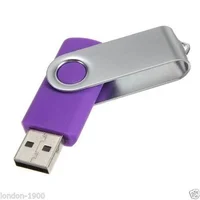 purple flashdrive