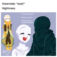 Nightmare sans