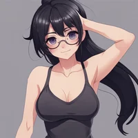 Tall young sister