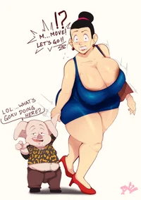 Bbw chichi wit olong